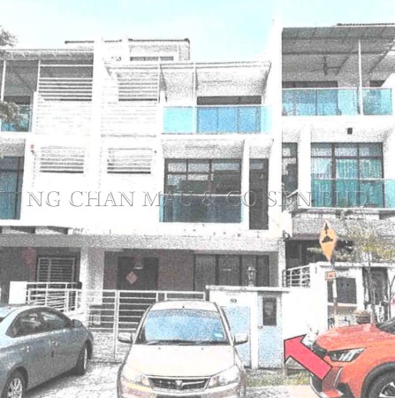 Terrace House For Auction at Pangsapuri Damai Utama