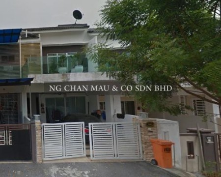 Terrace House For Auction at Taman Lavender Heights
