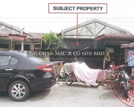 Terrace House For Auction at Taman Klebang Jaya