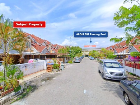 Terrace House For Auction at Taman Kelisa Emas