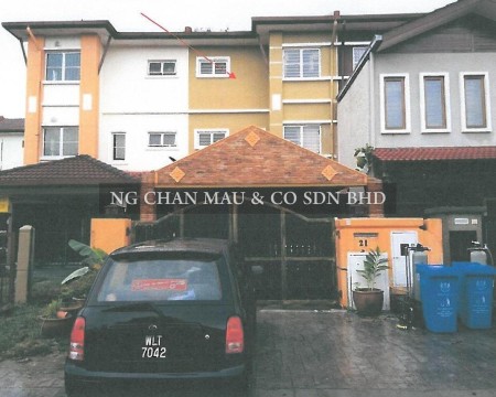 Terrace House For Auction at Taman Subang Intan
