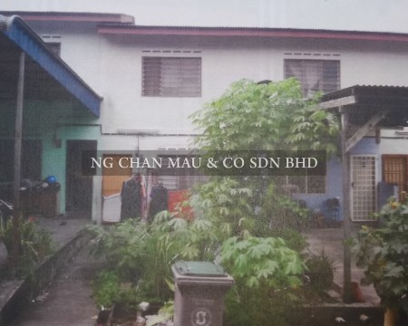 Terrace House For Auction at Segamat