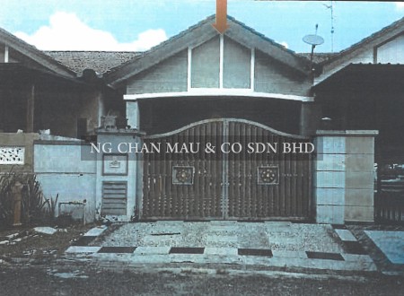 Terrace House For Auction at Bandar Baru Kangkar Pulai
