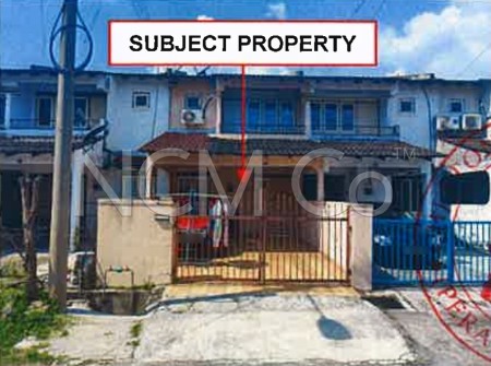 Terrace House For Auction at Taman Arkid