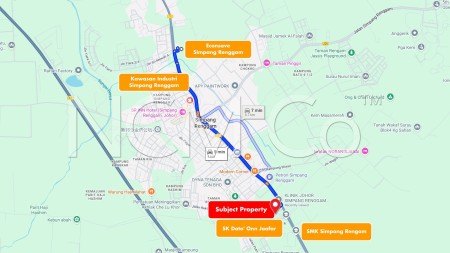 Semi D For Auction at Simpang Renggam