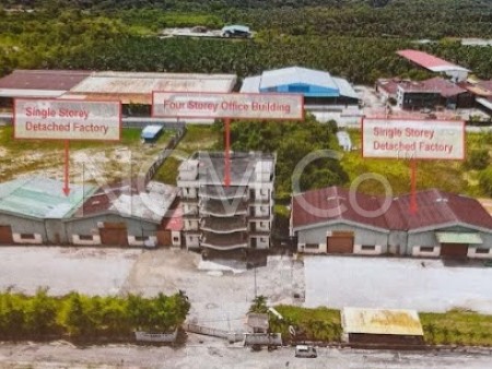 Detached Factory For Auction at Taman Indah