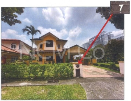 Bungalow House For Auction at Bukit Rimau