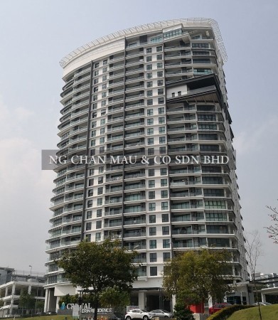 Condo For Auction at Cristal Serin Residence