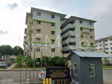 Apartment For Auction at Pangsapuri Seroja