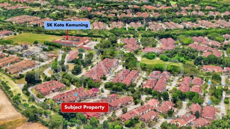 Terrace House For Auction at Anggerik Aranda