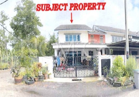 Terrace House For Auction at Perjiranan 8 Flat (Taman Air Biru)