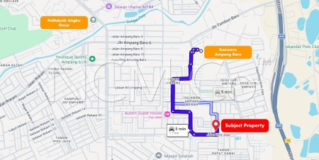 Terrace House For Auction at Gunung Rapat