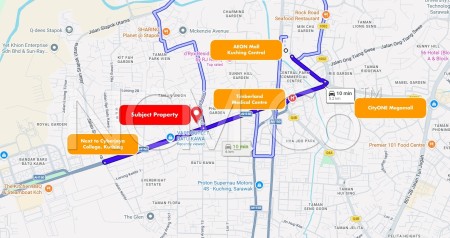 Terrace House For Auction at Batu Kawa