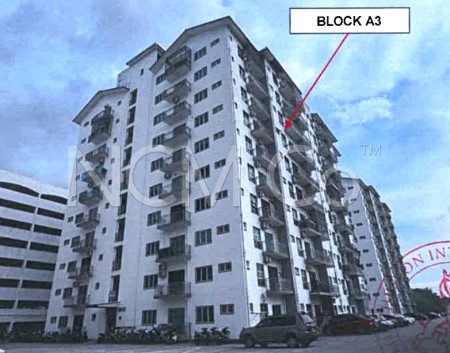 Apartment For Auction at Pangsapuri Samudera