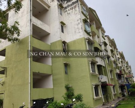 Flat For Auction at Apartment Permata (Bandar Perda)