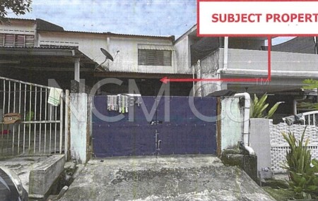 Terrace House For Auction at Taman Orkid Desa