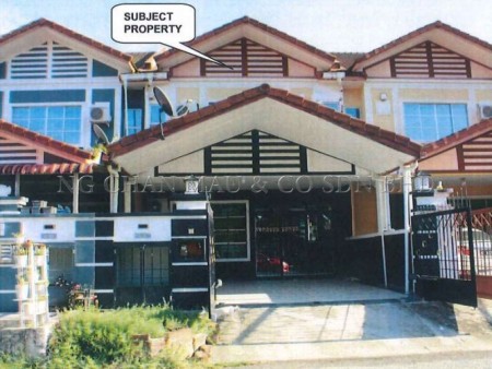 Terrace House For Auction at Taman Indah Jaya