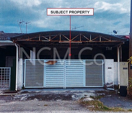 Terrace House For Auction at Taman Lapangan Melodi