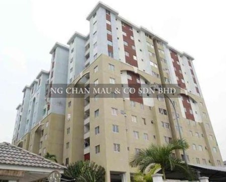 Apartment For Auction at Aliran Damai