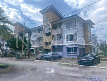 Terrace House For Auction at Pangsapuri Seri Rinching