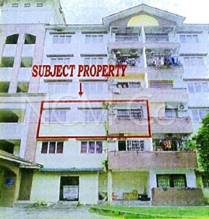 Apartment For Auction at Sri Kenari Apartment (Tampoi Indah)