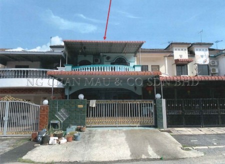 Terrace House For Auction at Taman Menglembu Berlian