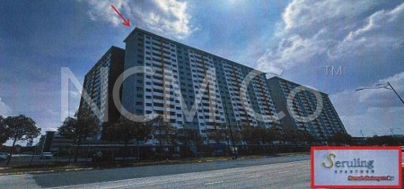 Apartment For Auction at Seruling Apartment