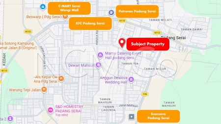 Terrace House For Auction at Taman Serai Wangi