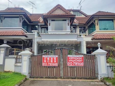 Terrace House For Auction at Bandar Indahpura