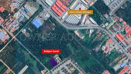 Residential Land For Auction at Kuala Selangor