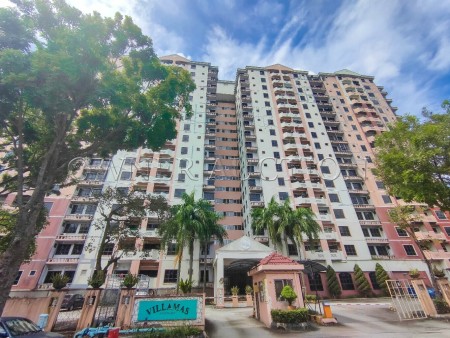 Condo For Auction at Villamas Apartment