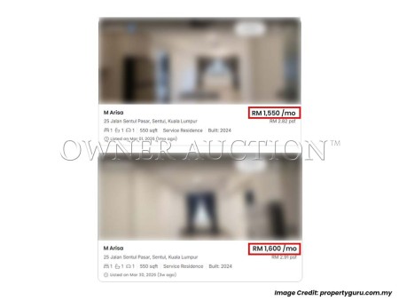 Serviced Residence for Auction