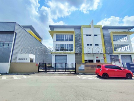 Detached Factory For Auction at Taman Cemerlang Lancar