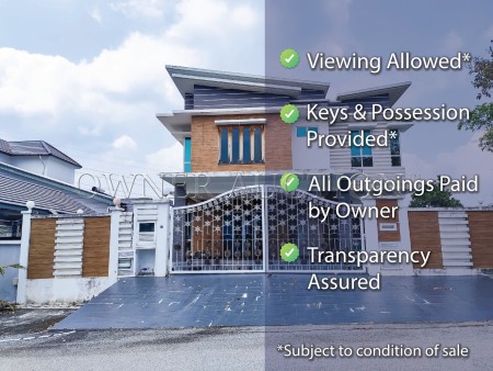 Bungalow House For Auction at Bandar Seri Putra