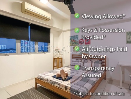 Apartment For Auction at Menara Paragon @ Pan'gaea