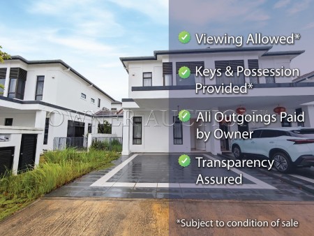 Terrace House For Auction at Eco Grandeur