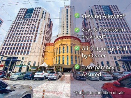 Shop Office For Auction at Amcorp Tower