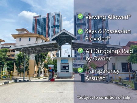 Apartment For Auction at Pangsapuri Palma Puteri