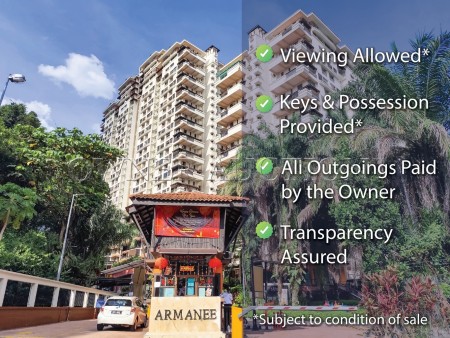 Condo For Auction at Armanee Condominium
