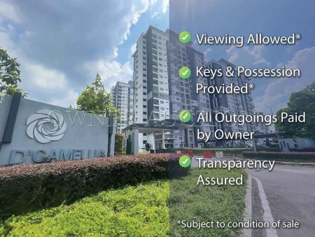 Condo For Auction at Pangsapuri Camellia (D'Camellia)