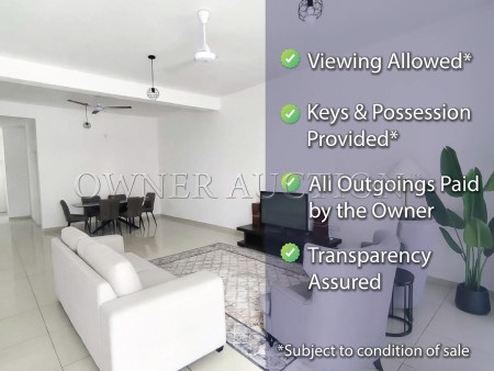 Terrace House For Auction at Ara Sendayan