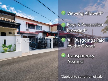 Terrace House For Auction at Taman Puteri Wangsa