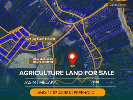 Agriculture Land For Sale at Jasin