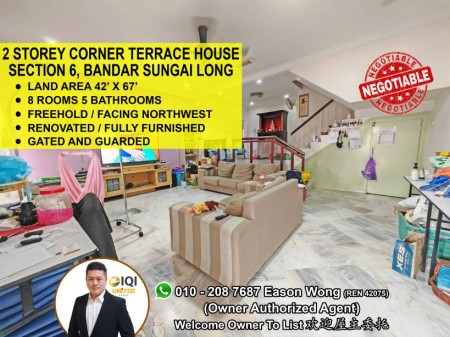 Terrace House For Sale at Bandar Sungai Long