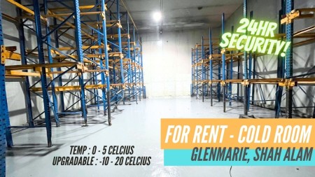 Detached Warehouse For Rent at Glenmarie