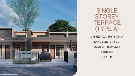 Terrace House For Sale at Taman Bentara
