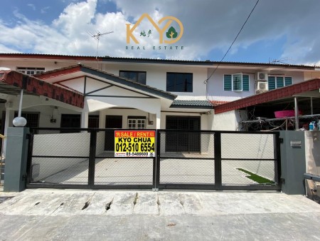 Terrace House For Sale at Anjung Bercham Megah