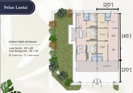 Terrace House For Sale at Kalumpang