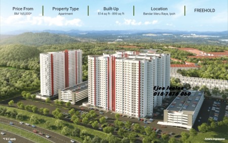 Apartment For Sale at Residensi Jati De Meru