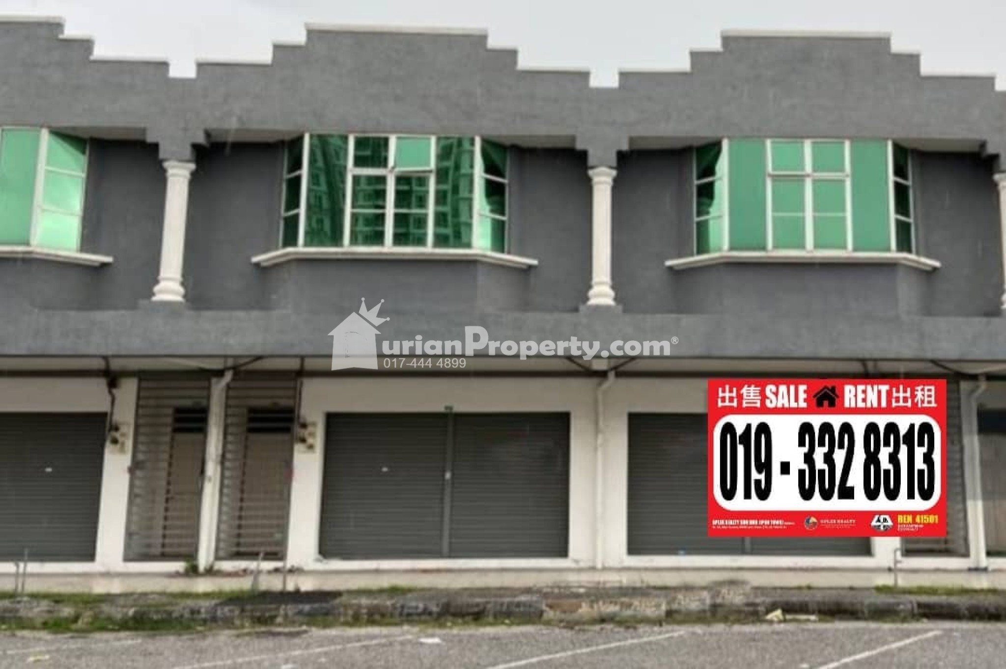 Shop Office For Sale at Taman Ipoh Timur